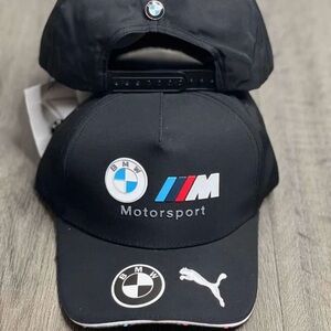 BMW motosport black Adjustable cap size M